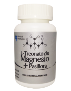Fotografia de producto L-TREONATO DE MAGNESIO + PASIFLORA con contenido de 0 60 de Iq Herbal Products